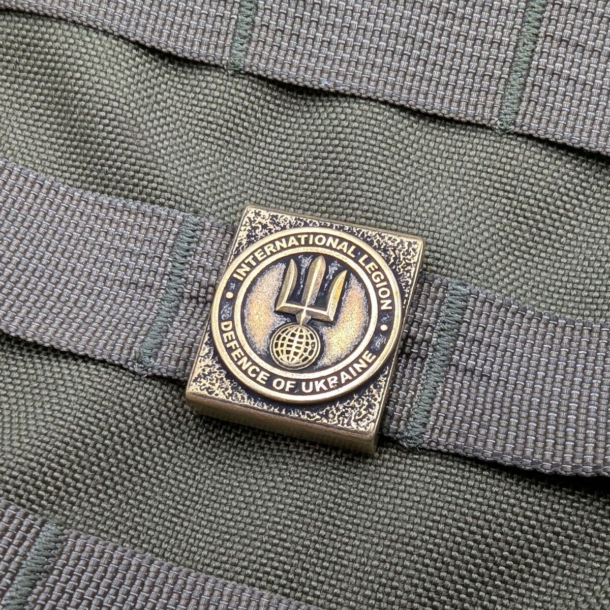 Кліпса MOLLE Інтернаціональний легіон територіальної оборони України