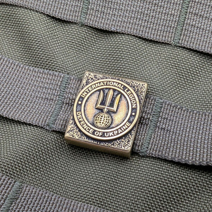 Кліпса MOLLE Інтернаціональний легіон територіальної оборони України