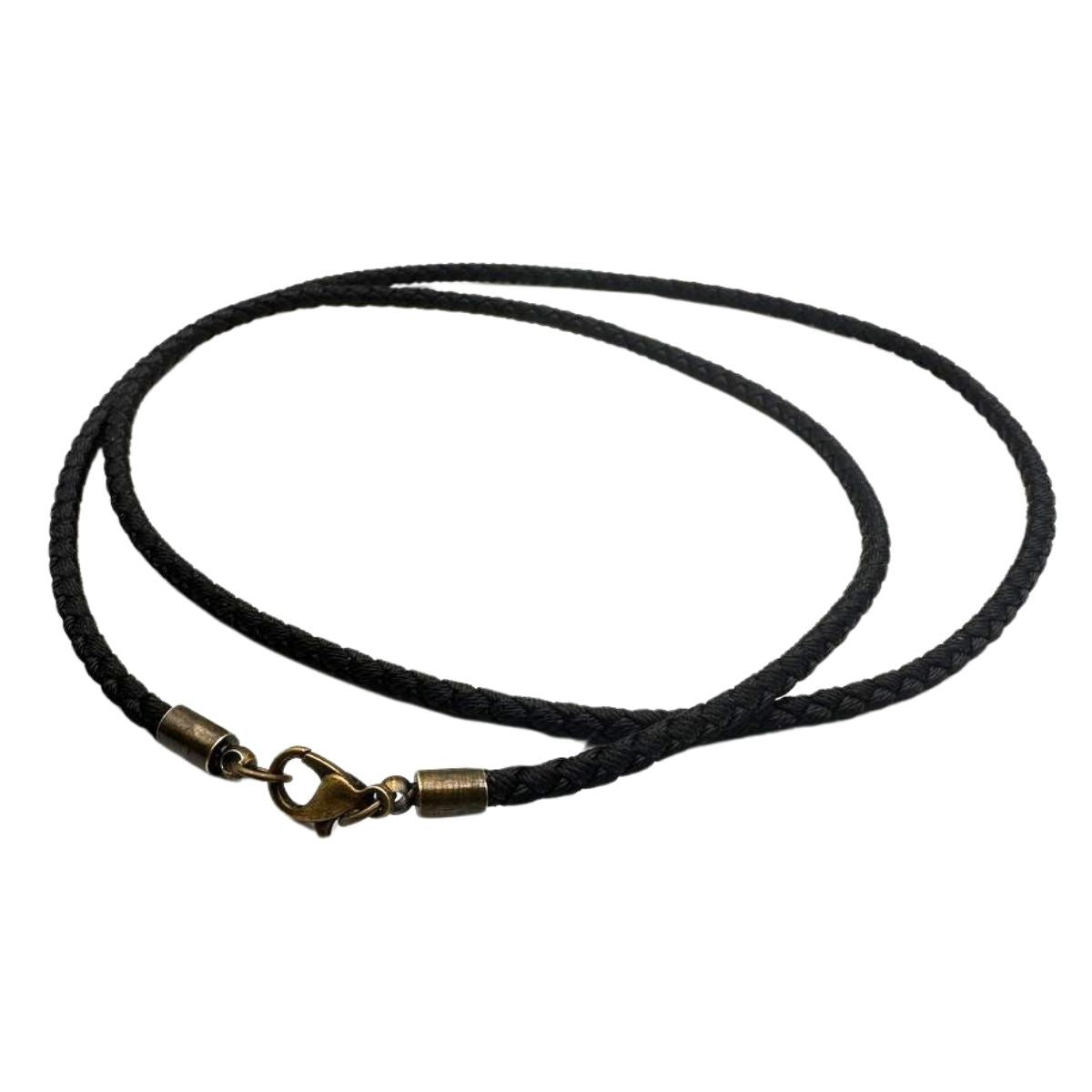 Шнурок для кулона з лавсану 50 см 3 мм Бронза