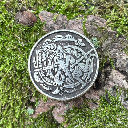 Сігурд та Фафнір Намистина для паракорду