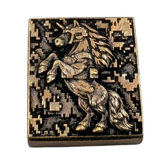 Молле кліпса Єдиноріг Бронза