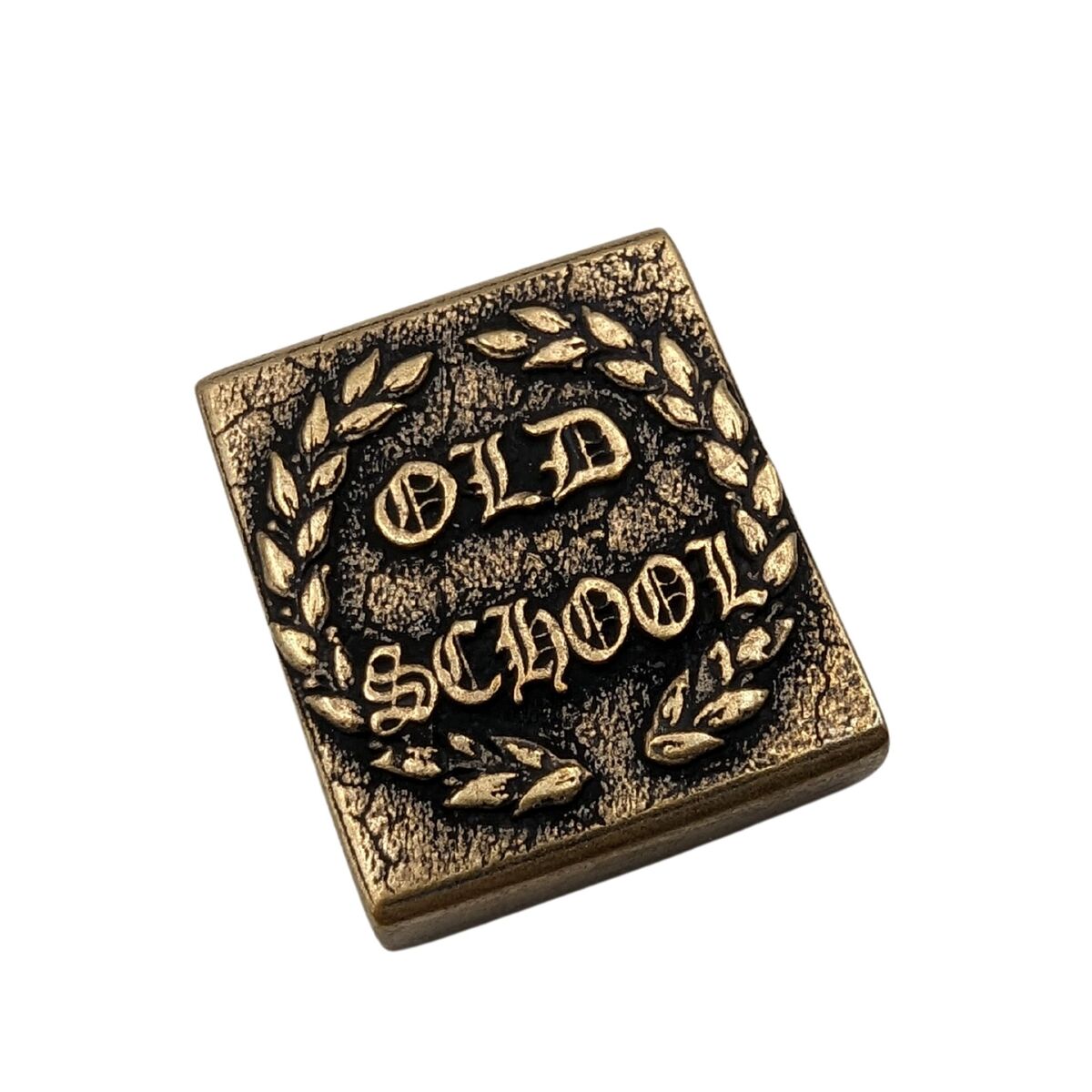 Молле кліпса "Old school" з бронзи   