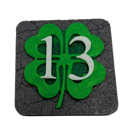 Магніт Lucky 13 з конюшиною
