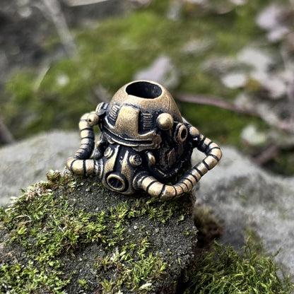 Паракордова намистина Fallout з бронзи