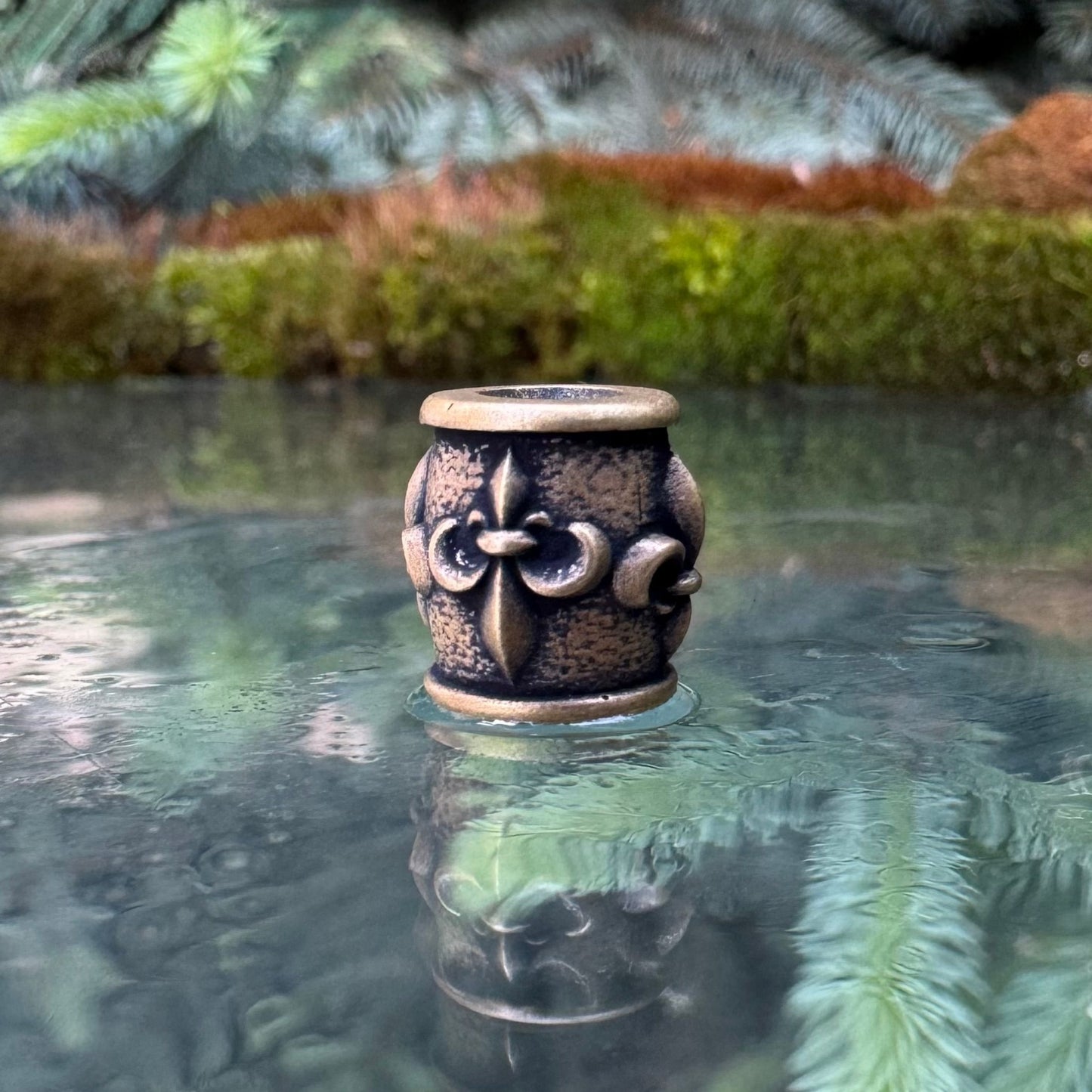 Паракордова намистина Fleur de Lys