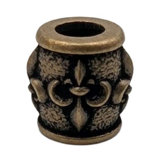 Паракордова намистина Fleur de Lys Бронза