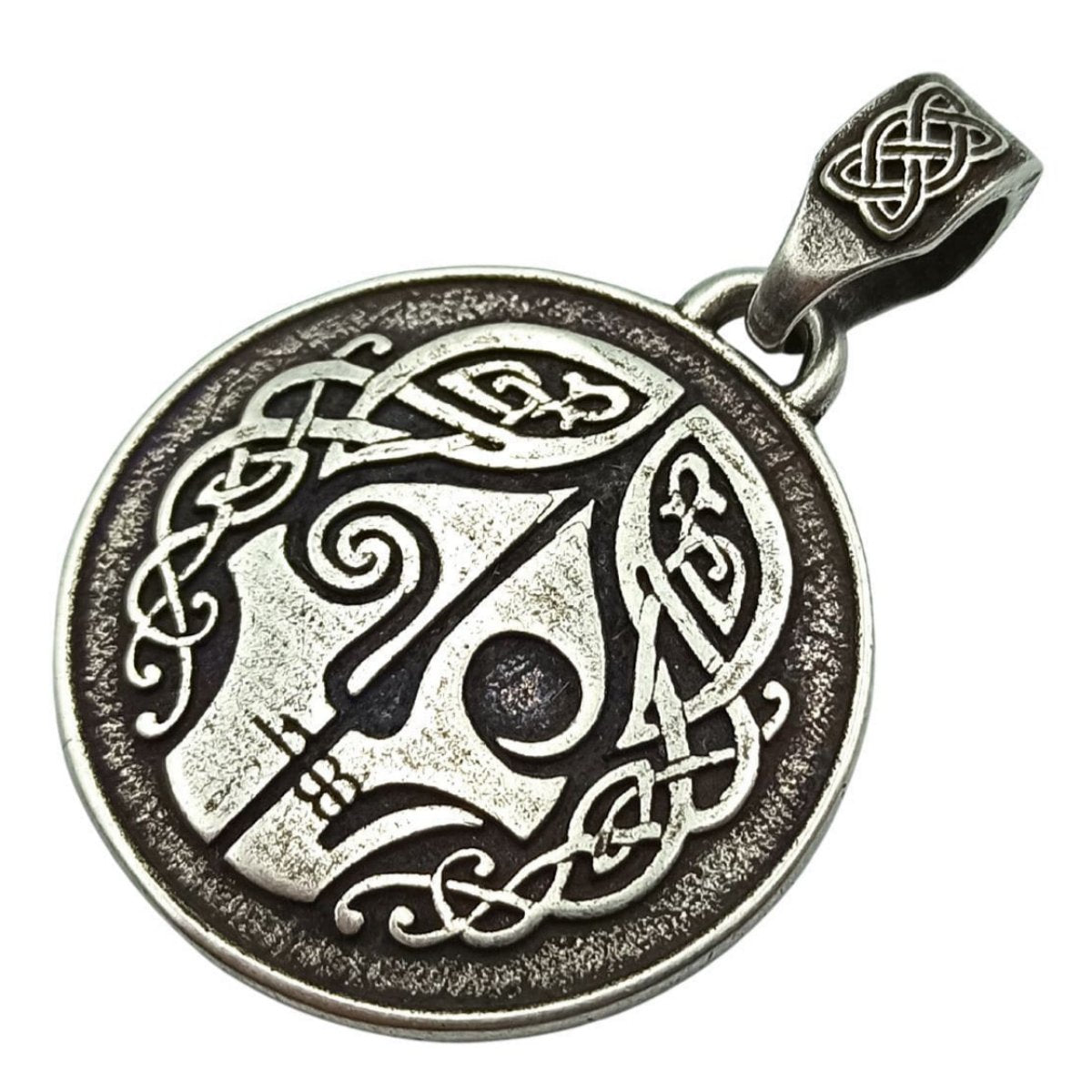 Кулон богині Хель Посріблення