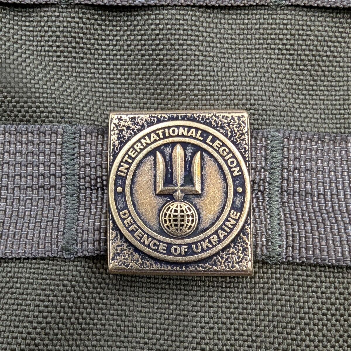 Кліпса MOLLE Інтернаціональний легіон територіальної оборони України