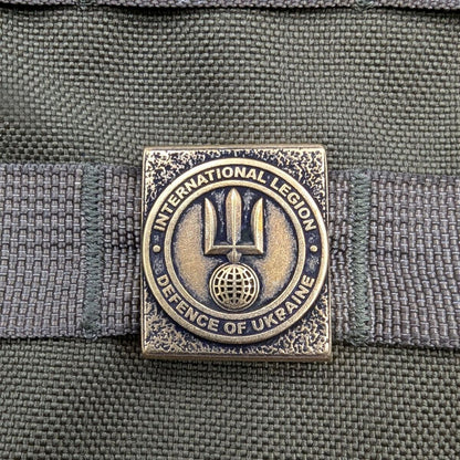 Кліпса MOLLE Інтернаціональний легіон територіальної оборони України
