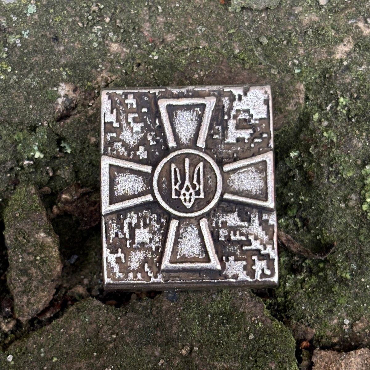 Молле кліпса з логотипом сухопутних військ ЗСУ