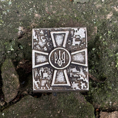 Молле кліпса з логотипом сухопутних військ ЗСУ