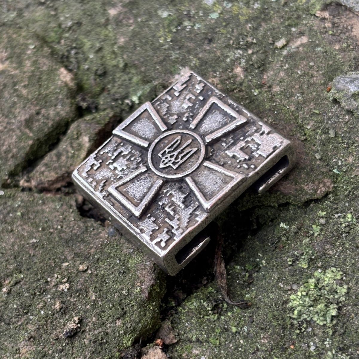 Молле кліпса з логотипом сухопутних військ ЗСУ