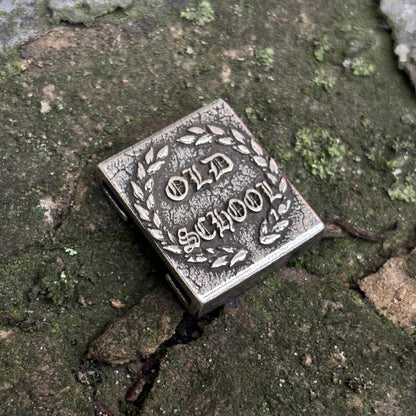 Молле кліпса Old school з бронзи