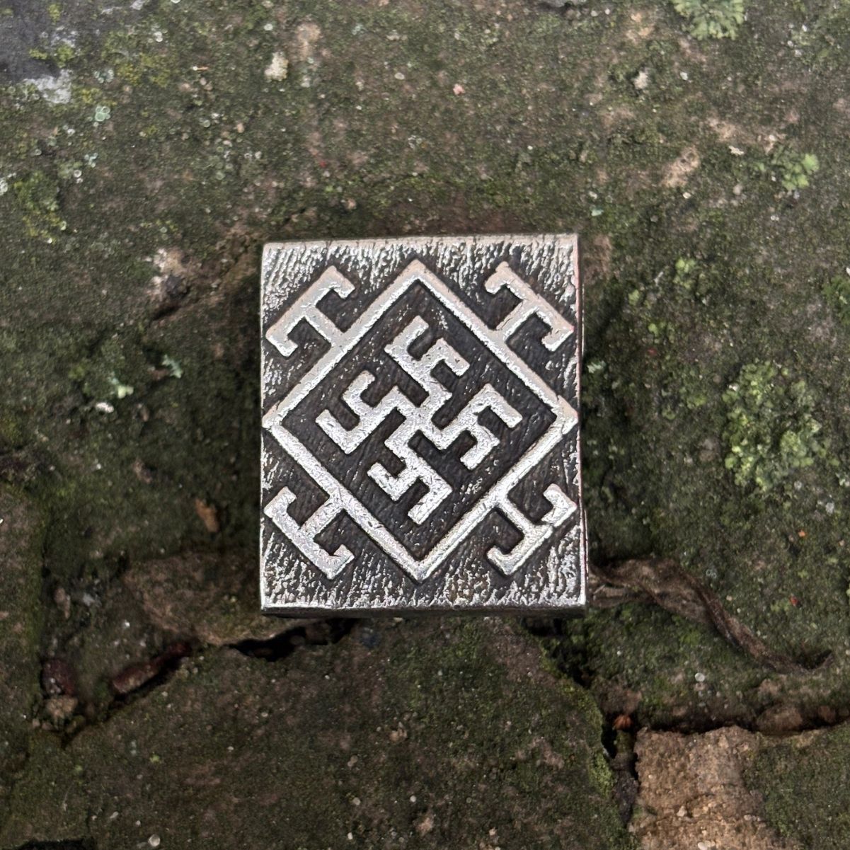 Молле кліпса Перунів Цвіт з бронзи