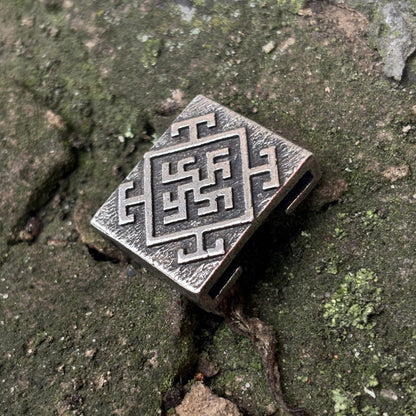 Молле кліпса Перунів Цвіт з бронзи