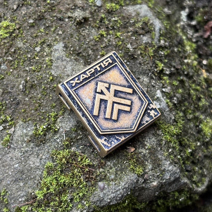 Молле кліпса з емблемою 13-ї бригади оперативного призначення НГУ Хартія