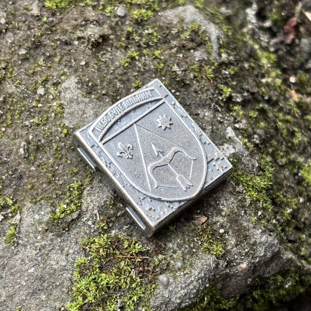 Молле кліпса з емблемою 208 зенітної ракетної бригади