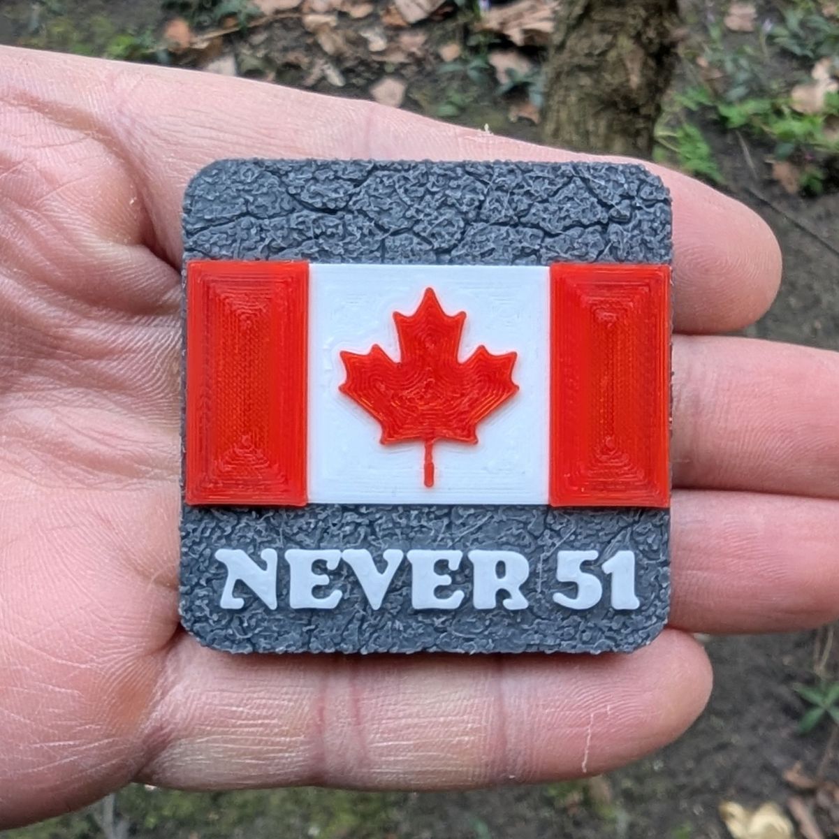 Магніт Канада Never 51