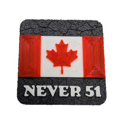 Магніт Канада Never 51