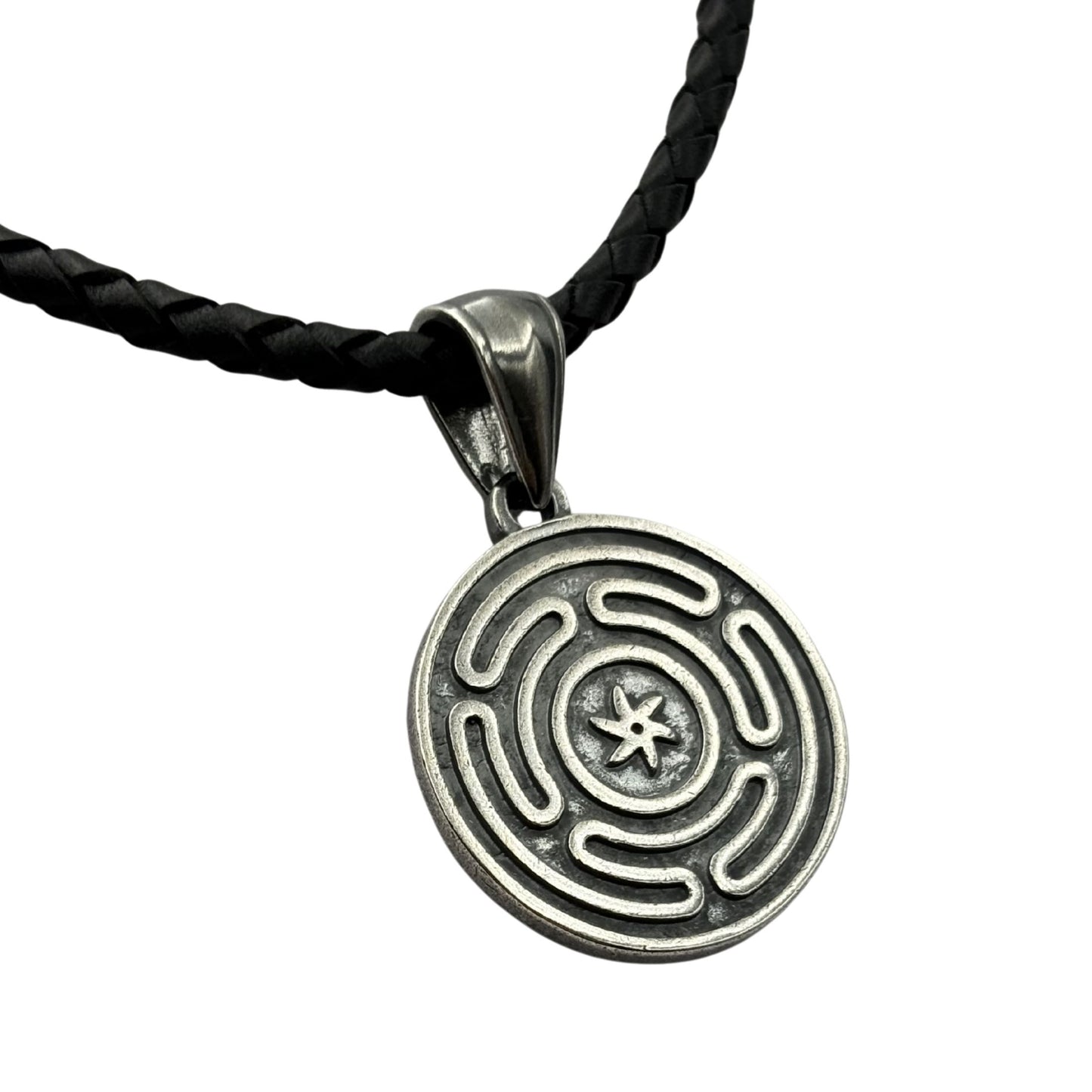 Кулон Колесо Гекати Посріблення