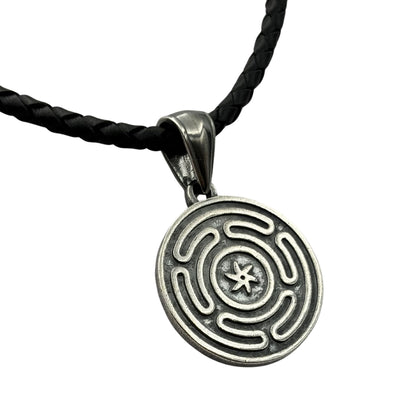 Кулон Колесо Гекати Посріблення