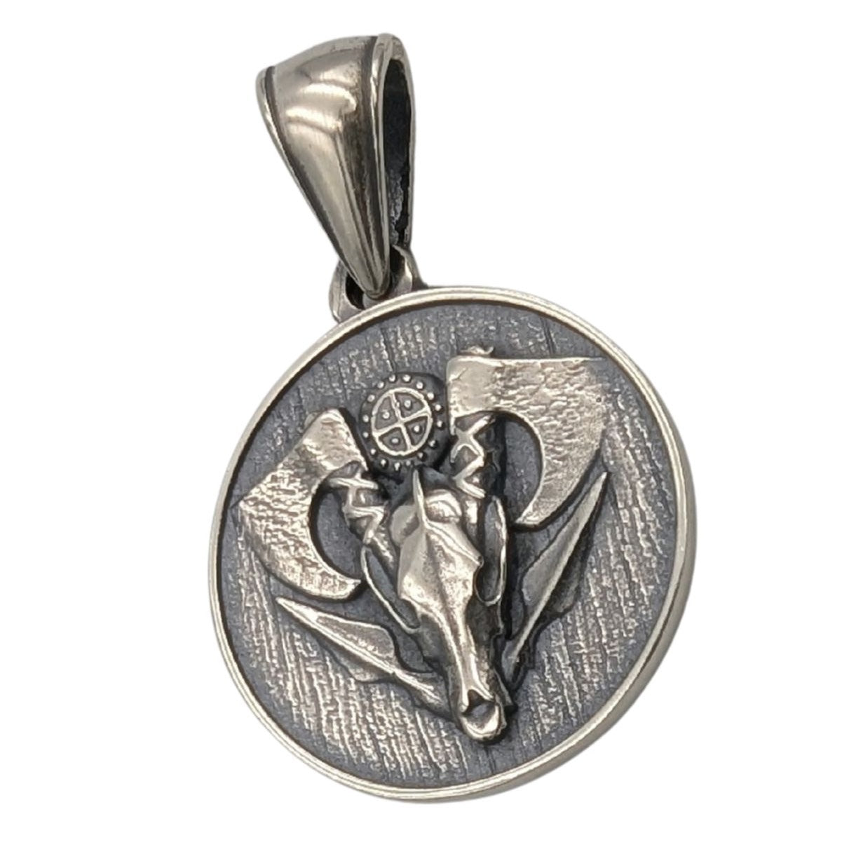 Кулон з Черепом Вовка