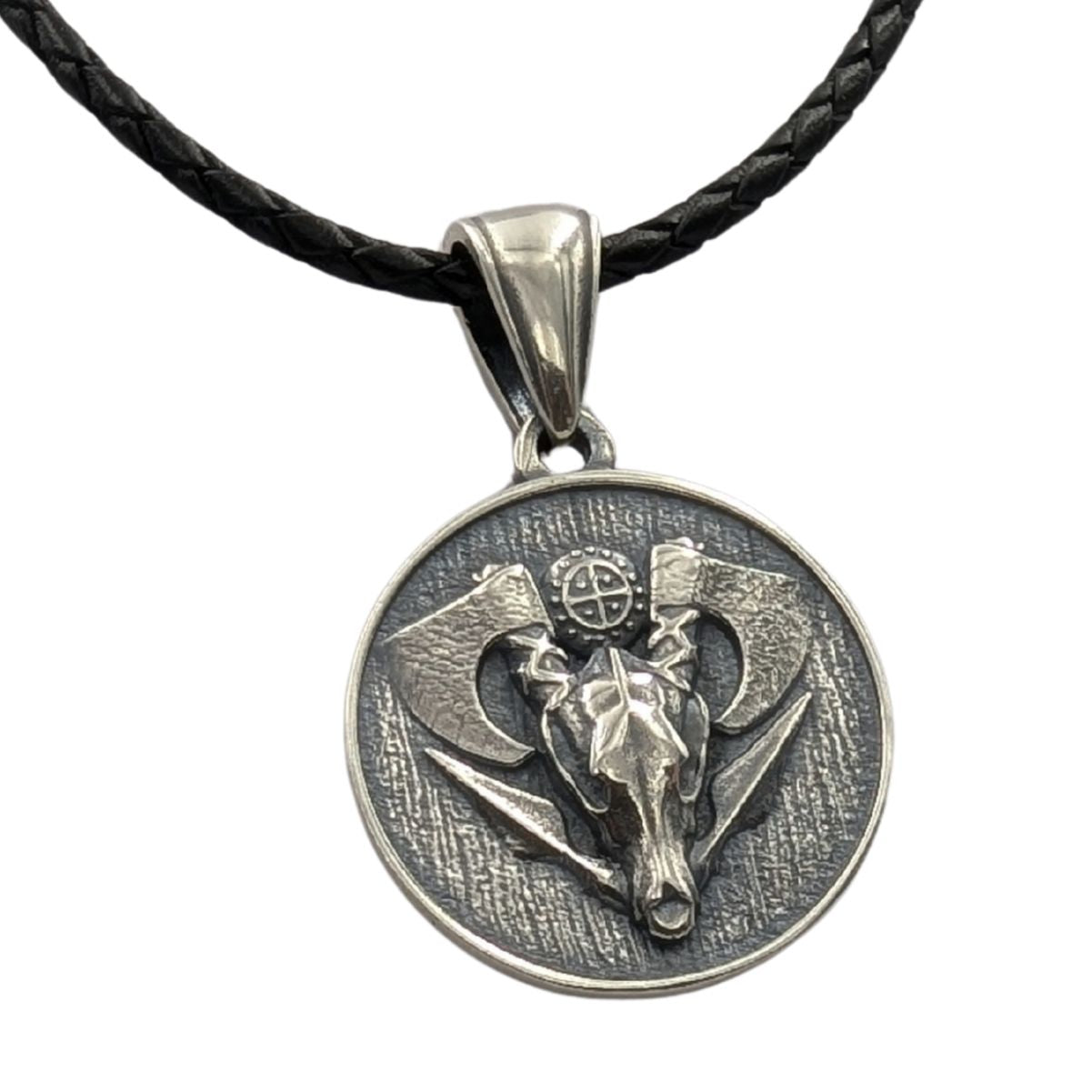 Кулон з Черепом Вовка