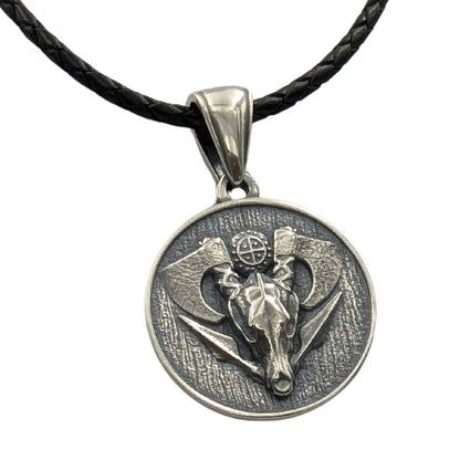 Кулон з Черепом Вовка