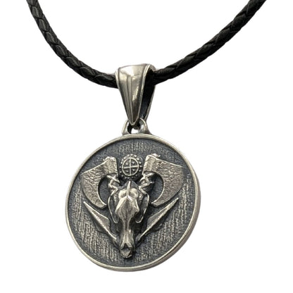 Кулон з Черепом Вовка