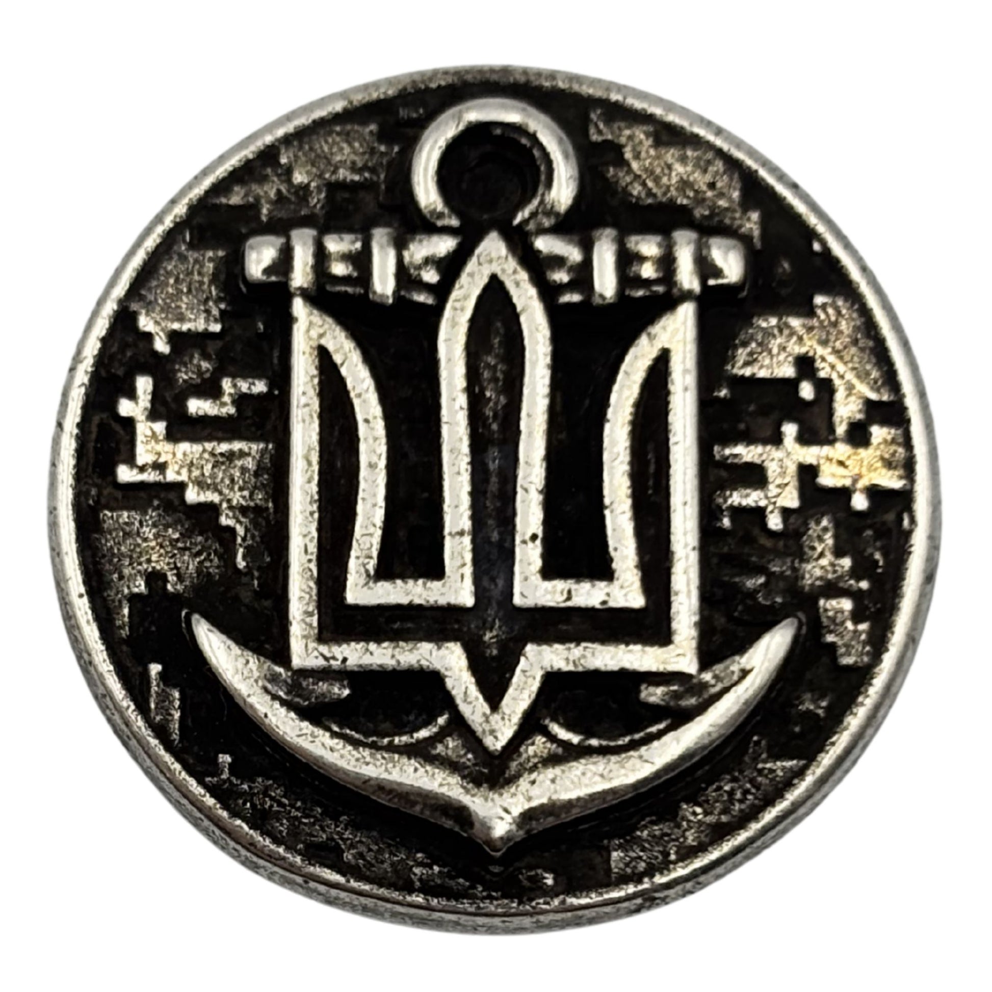 ВМС ЗСУ намистина для паракорду з бронзи