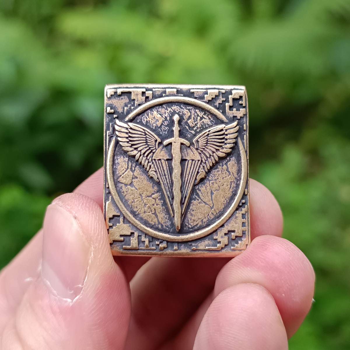 Молле кліпса з емблемою Десантно-штурмових військ (ДШВ)