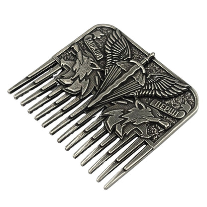 Гребінець для бороди з емблемою ДШВ