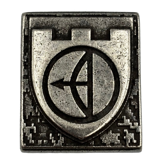 112 ОБр ТРО Кліпса на систему MOLLE Посріблення