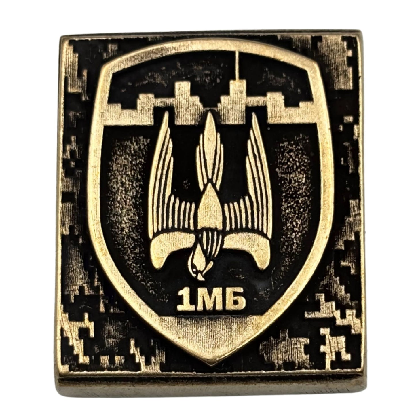 1 МБ 127 ОВМБр Кліпса на систему MOLLE Бронза