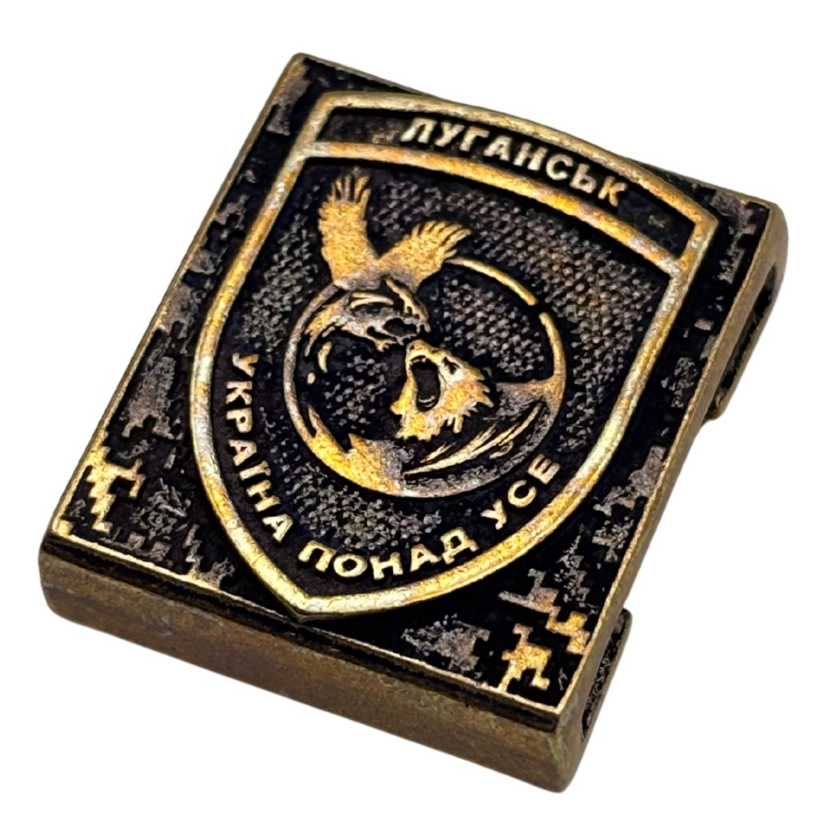 Кліпси на систему MOLLE Штурмовий полк Луганськ Бронза