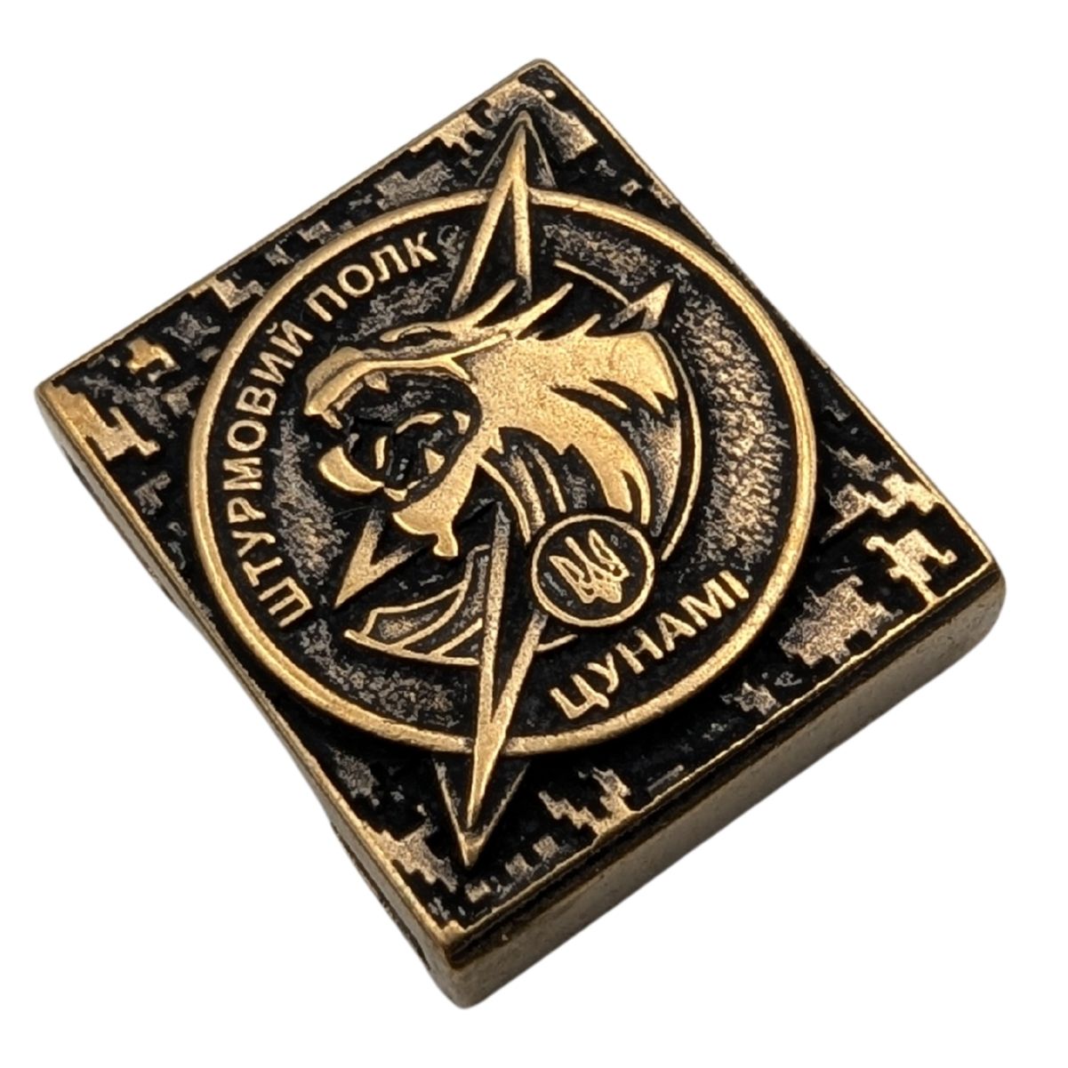 Молле кліпса з емблемою полку Цунамі