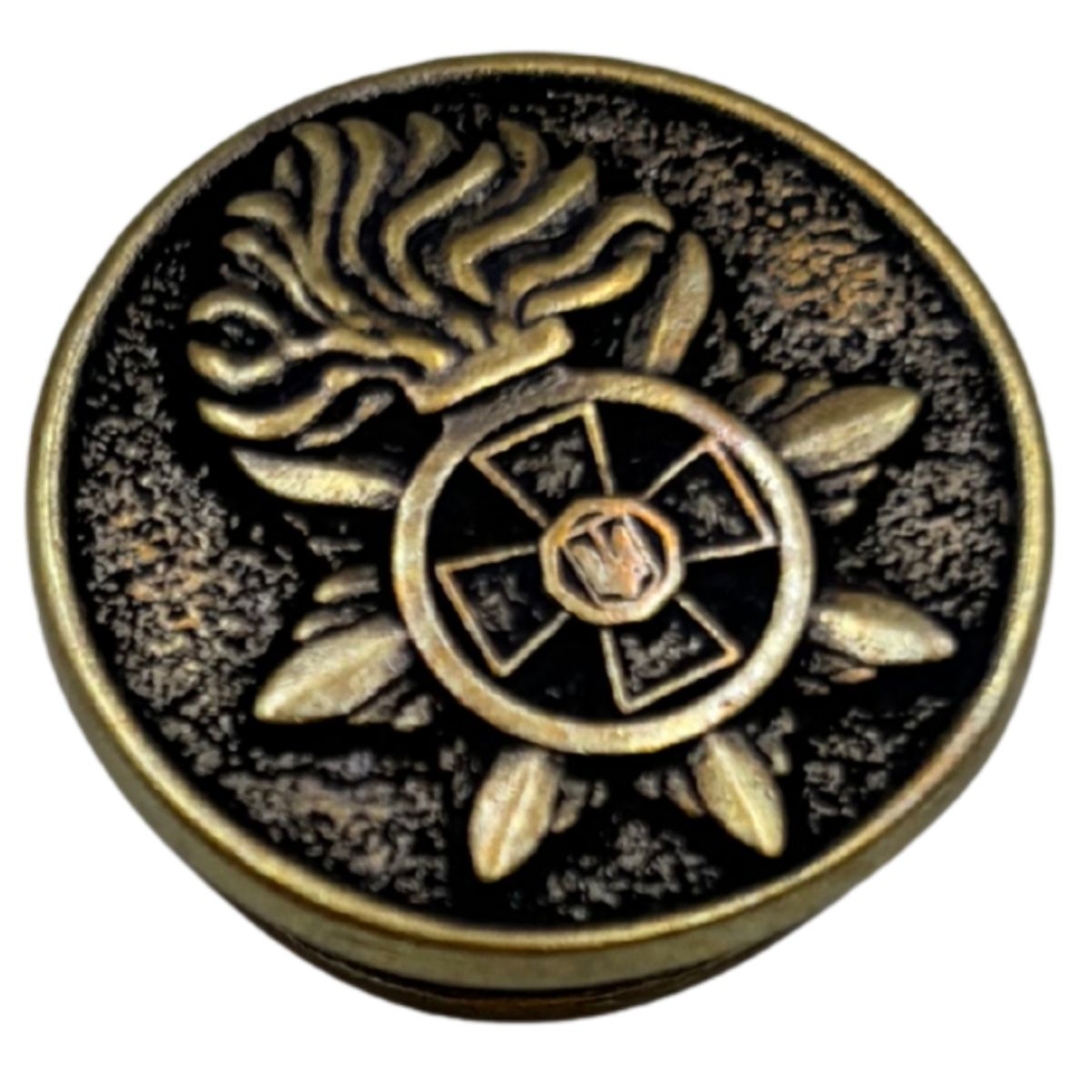 Національна гвардія України намистина для паракорду з бронзи Бронза