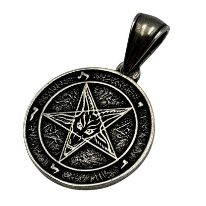 Кулон з сигілою Бафомета