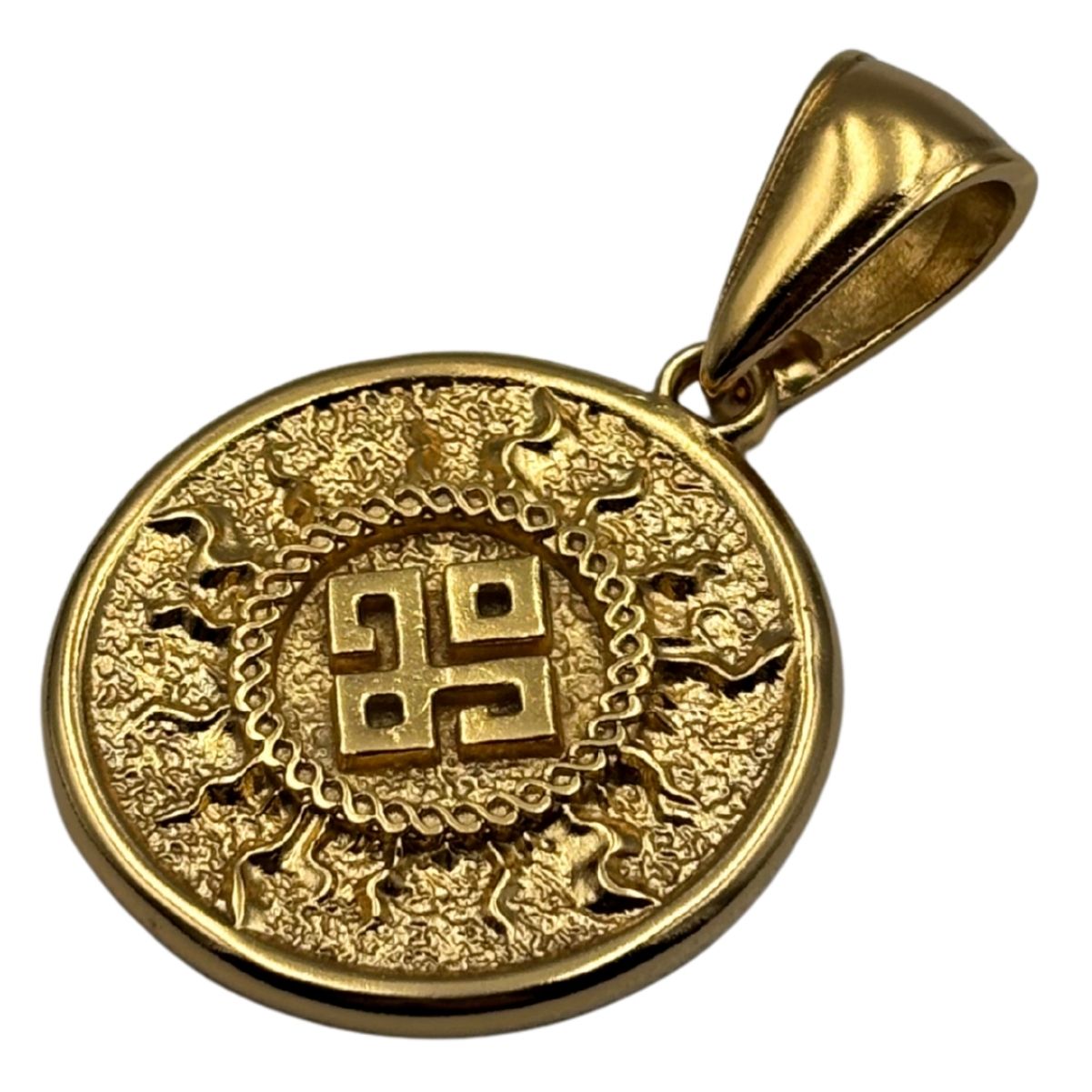 Слов'янський кулон з символом Дажбога