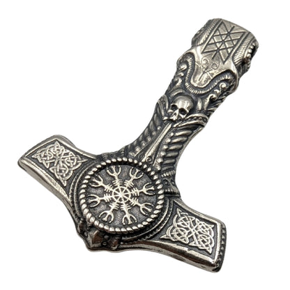 Підвіска молот Біомеханіка Срібло 925