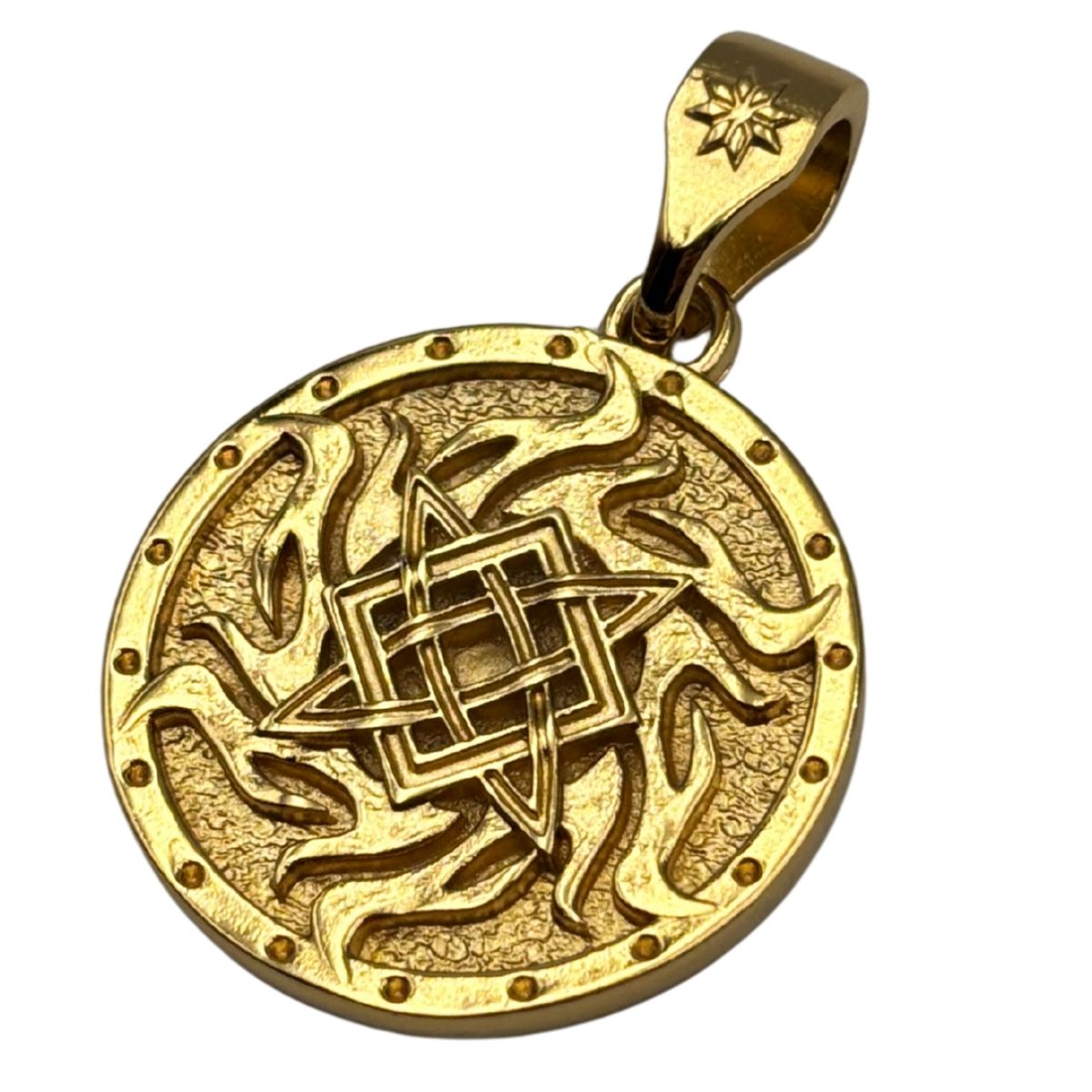 Слов'янська підвіска з символом Сварога