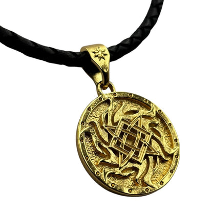 Слов'янська підвіска з символом Сварога