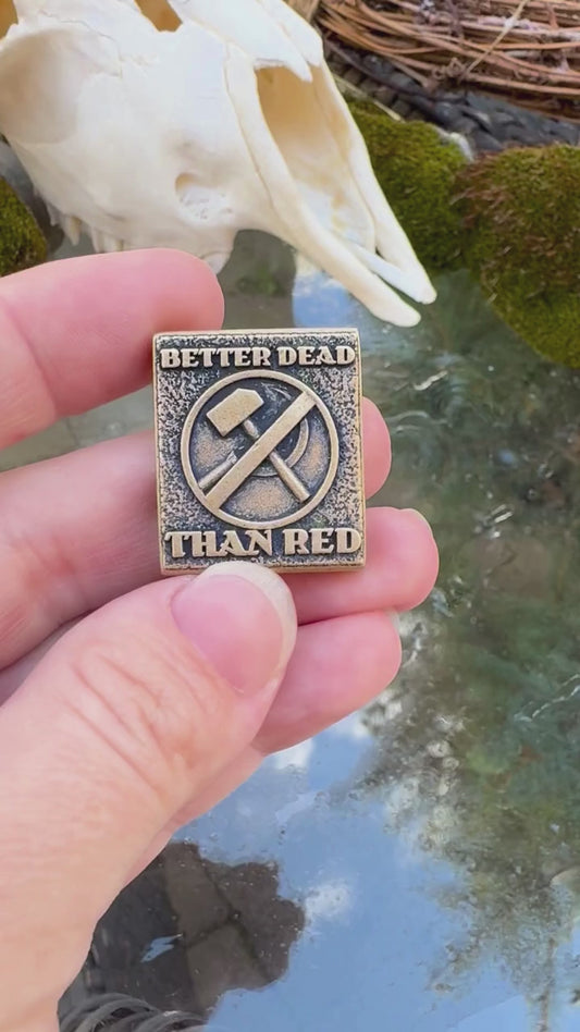 Молле кліпса Better Dead Than Red