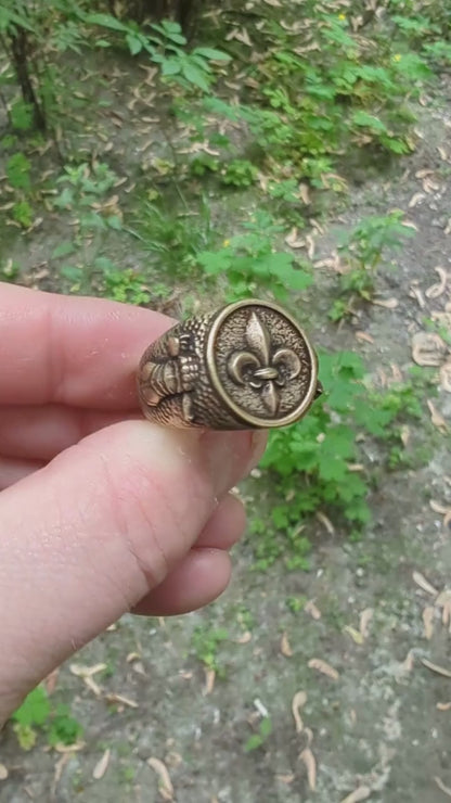 Перстень Fleur de Lys