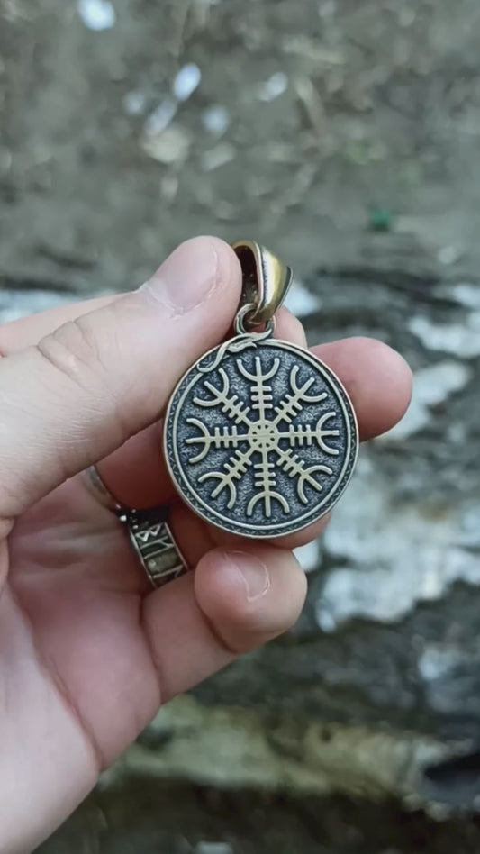 Підвіска Шолом Жаху зі змієм