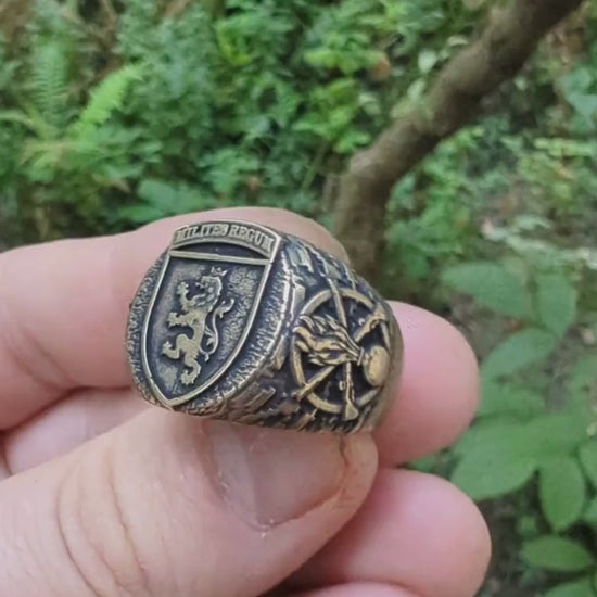 Бронзовий перстень 24 ОМБр