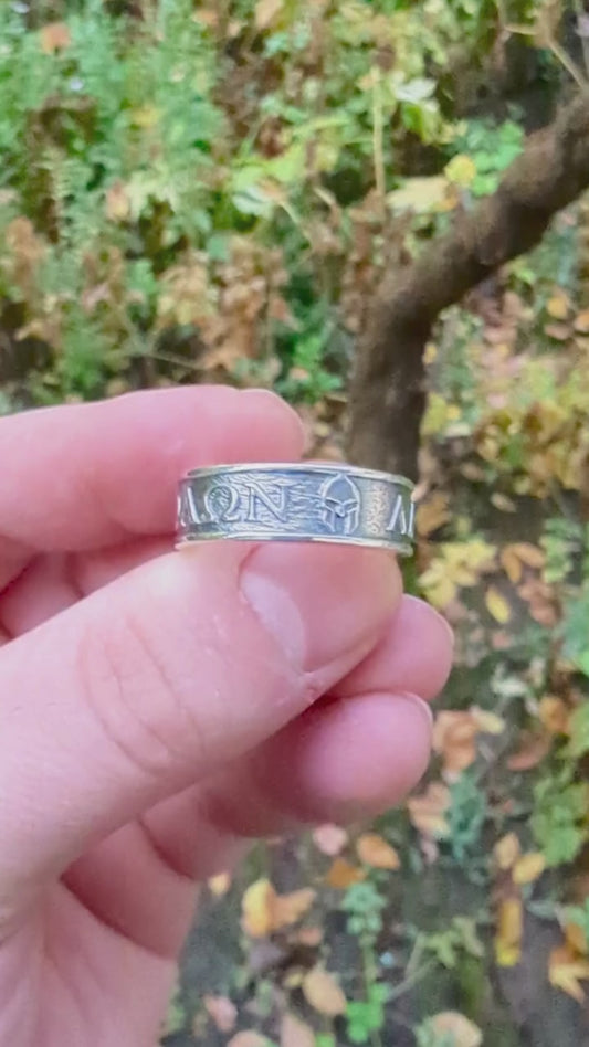 Перстень Molon Labe