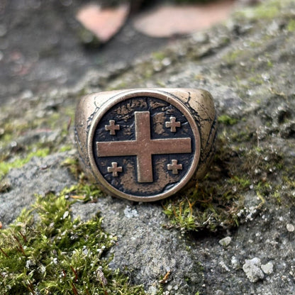 Перстень Грузія 16 мм Бронза