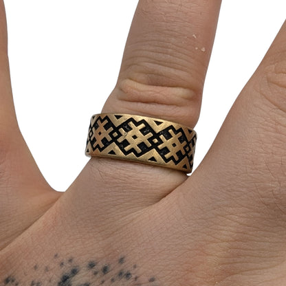 Слов’янський перстень з орнаментом