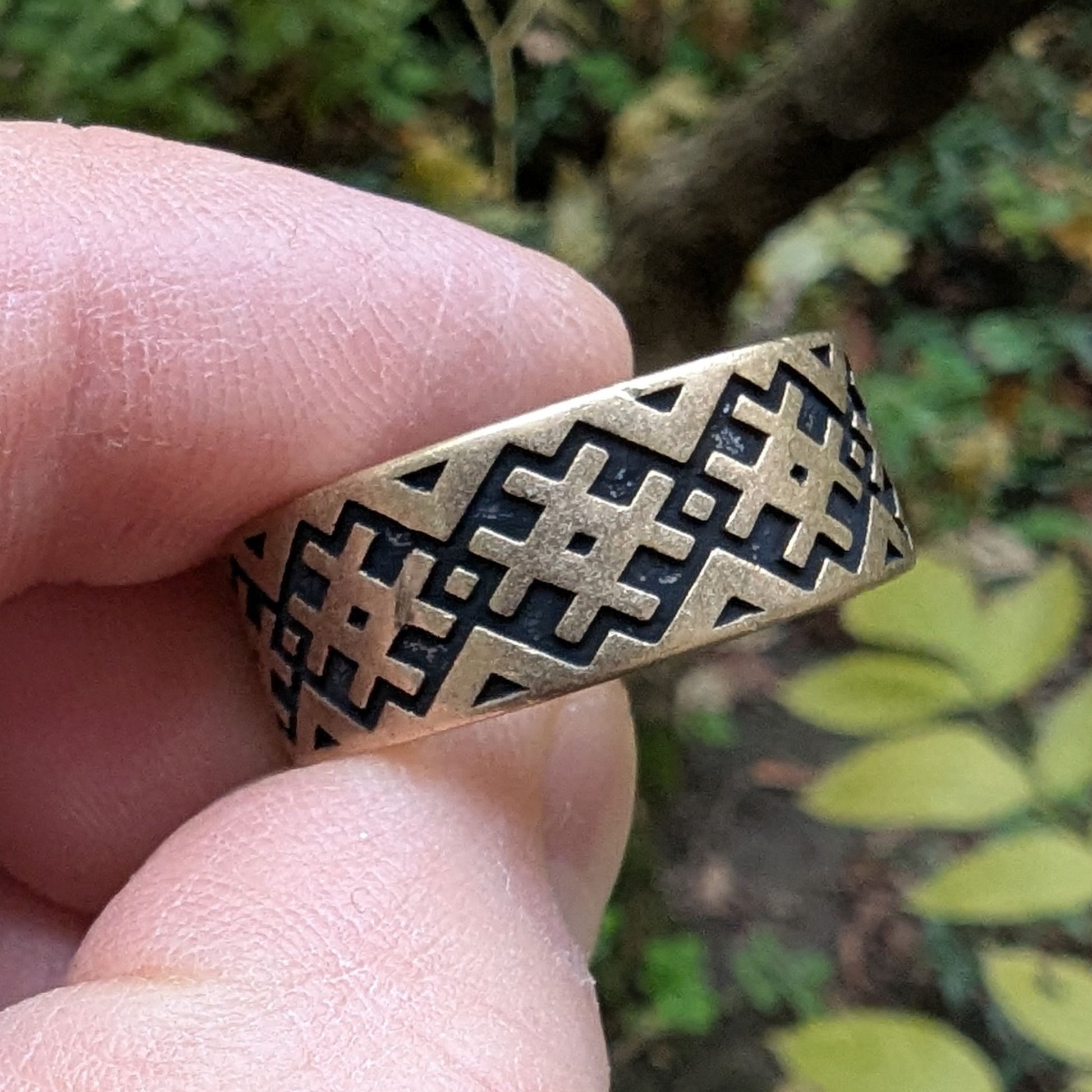 Слов’янський перстень з орнаментом